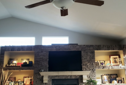 Kitchen remodel lighting project